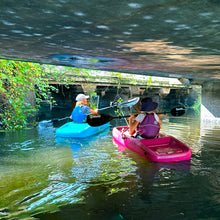 Load image into Gallery viewer, Premium kids kayak, paddle included, Child Fishing, designed for young adventurers to explore waterways safely and comfortably. Youth, WaterSports, SUP, Fish, Kid, Children's