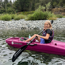 Load image into Gallery viewer, Premium kids kayak, paddle included, Child Fishing, designed for young adventurers to explore waterways safely and comfortably. Youth, WaterSports, SUP, Fish, Kid, Children&#39;s 
